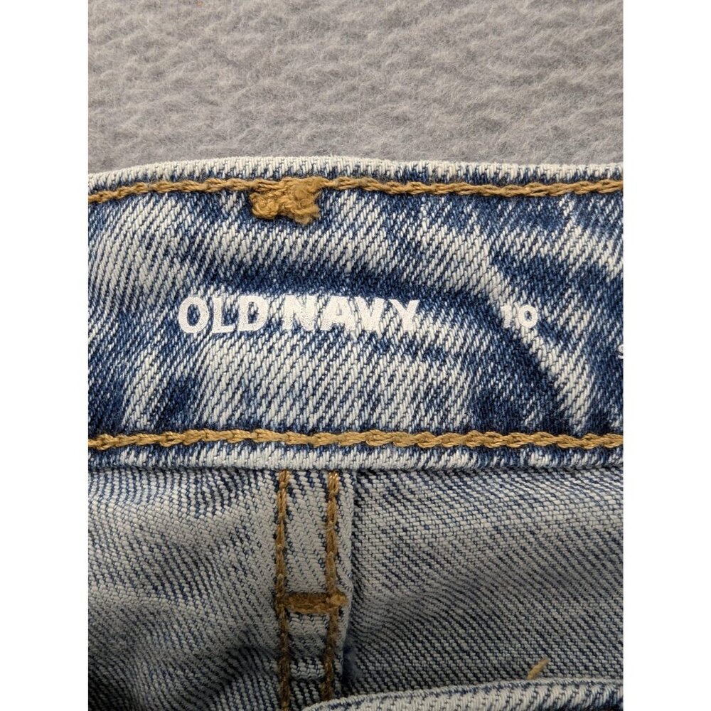 Old Navy Higher High-Rise Flare Jeans Womens 10 Blue Light Wash Denim 32x32 - Picture 14 of 16